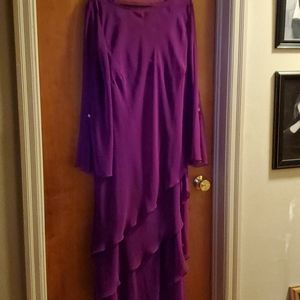 Beautiful Raspberry colored Gown